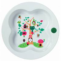 Тарелка в форме лаврового листа