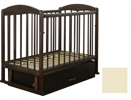 Кровать детская СКВ-1 (опуск.бок,маятник.закр.ящик)